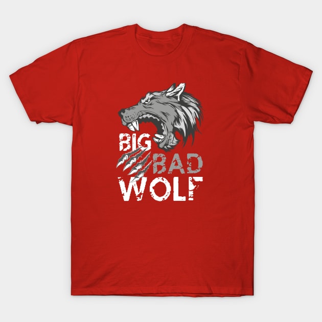 Big bad wolf t shirt hotsell